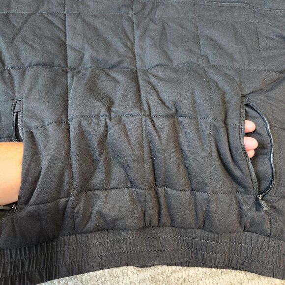 VIRUS x HYROX ladies Baywood 1/4 zip quilted jacket black size S - Picture 3 of 12